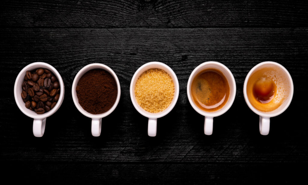 Different flavors of coffee and Nutritional Overview