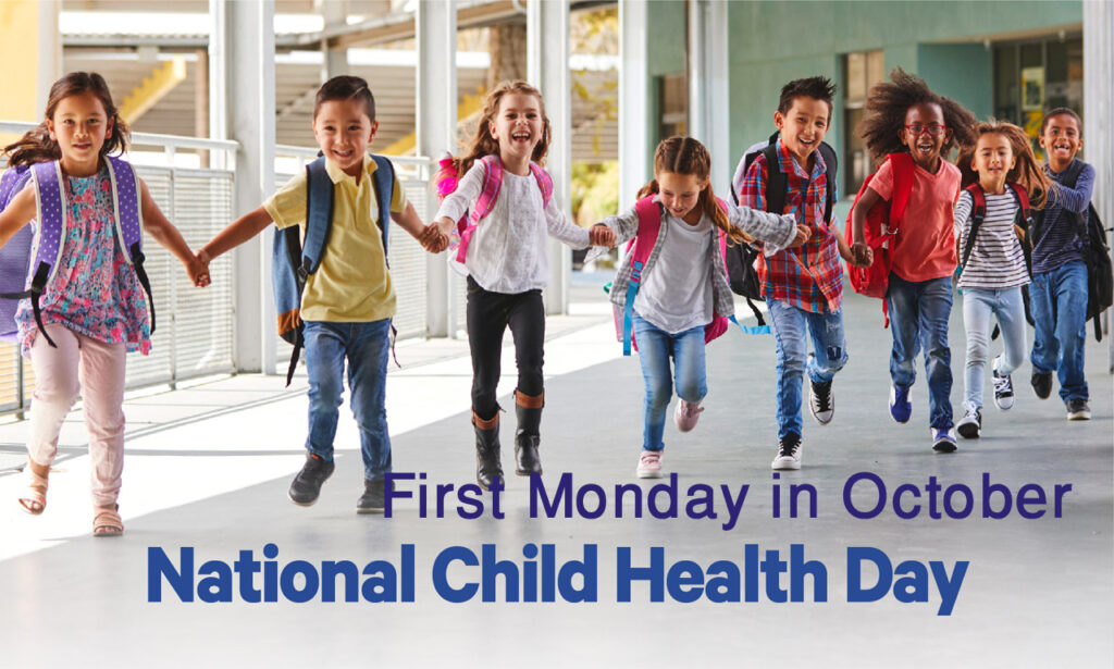 child health day 1st Monday in October