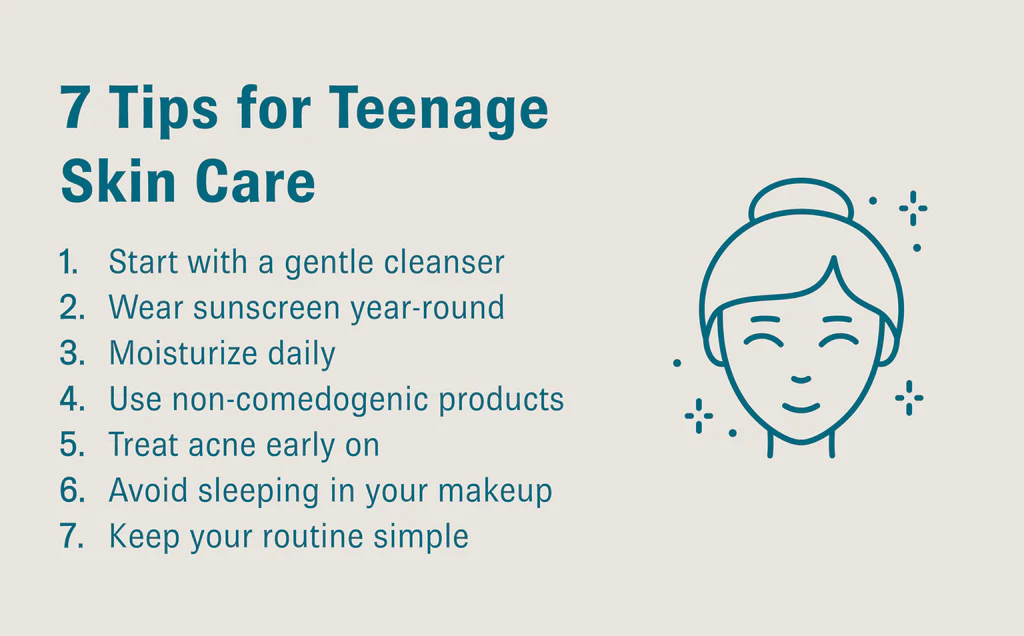 Teenage Girls Skincare tips 