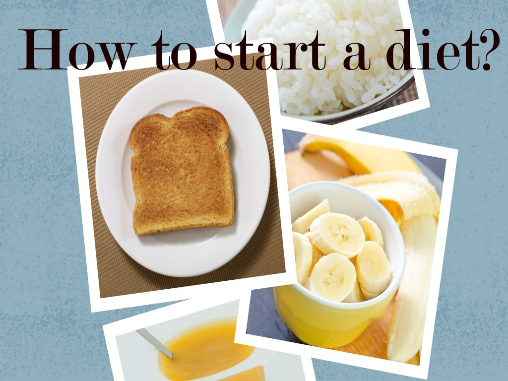 How to start a diet?